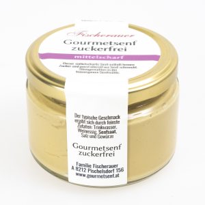 Fischerauer Gourmetsenf zuckerfrei 250g