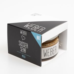 Weber Süsser Senf bio 125g