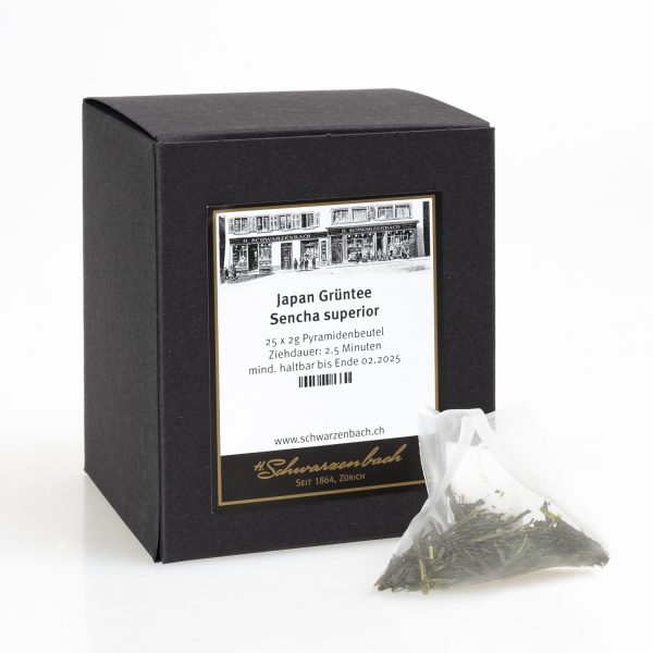 Tea bags Japan green tea, Sencha Superior, 25 x 2g
