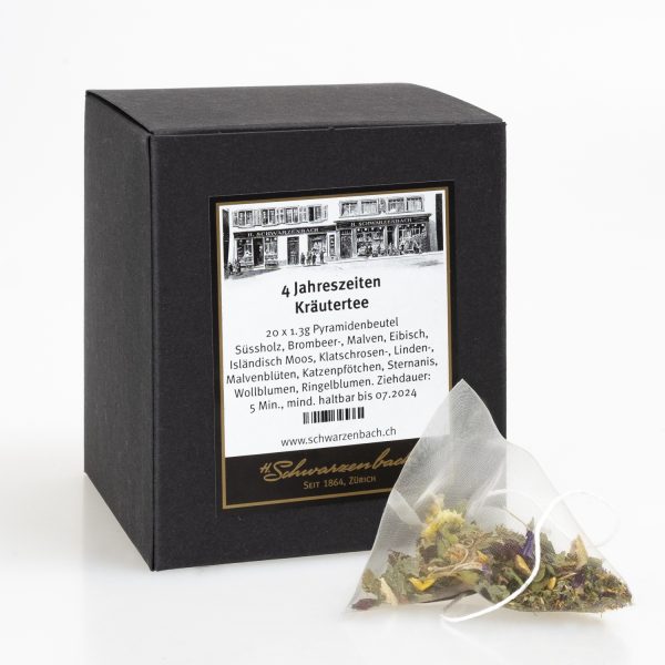 Tea bags "4-Jahreszeiten" herbal tea, 20 x 1.3g