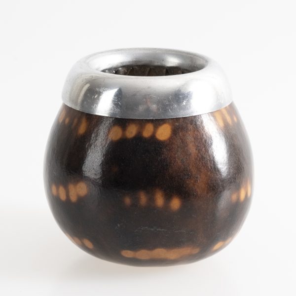 Mate Gourd Calabash Moteado, mottled