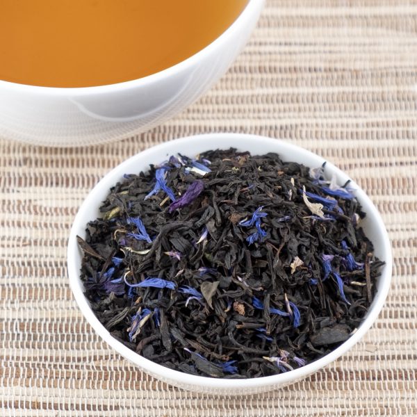 Black tea, Earl Grey with blossoms