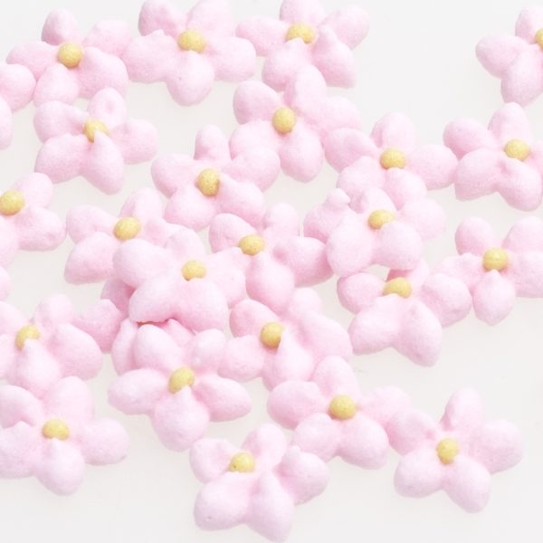 Forget-me-not pink 10mm 30 pcs.