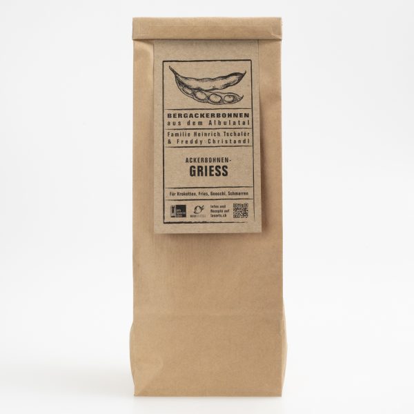 Ackerbohnen Griess Albulatal bio 500g