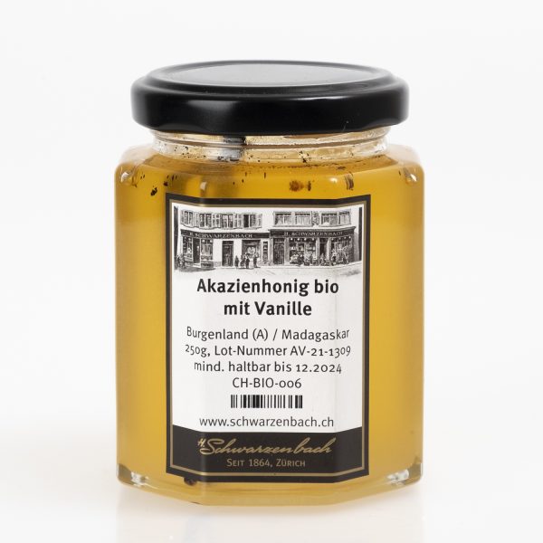 Akazienhonig mit Vanille 250g