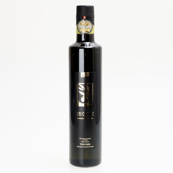 Olive oil SeiQuerce organic 5dl, Tuscany Italy