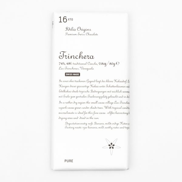 Idilio 16xto Trinchera 74%, 80g
