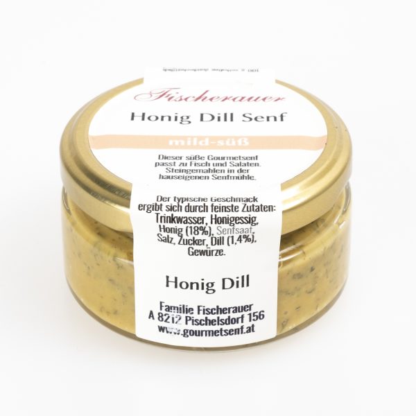 Fischerauer dill honey mustard 100g