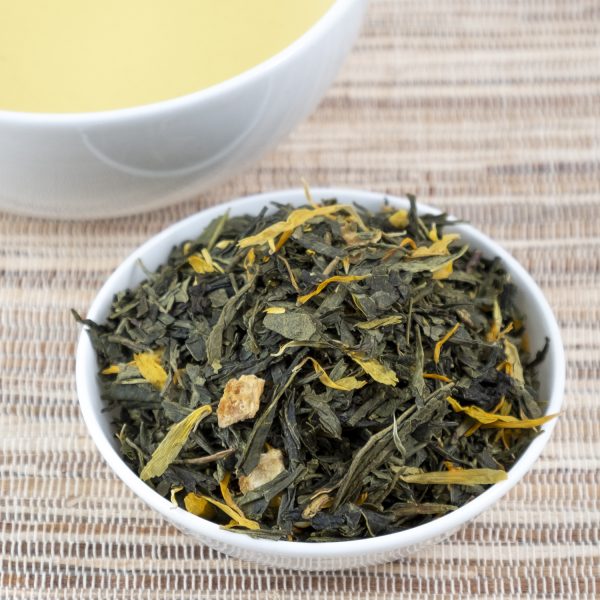China green tea, Earl Grey