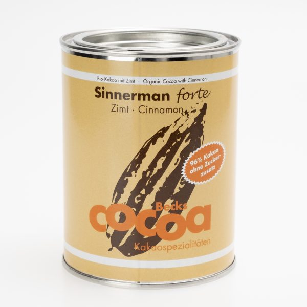 Becks chocolate powder Sinnerman Forte organic 250g