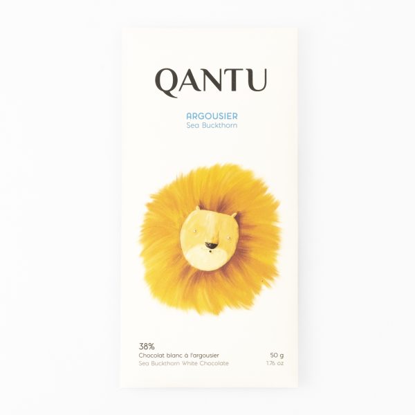 Qantu Argousier 38% weiss mit Sanddorn 50g