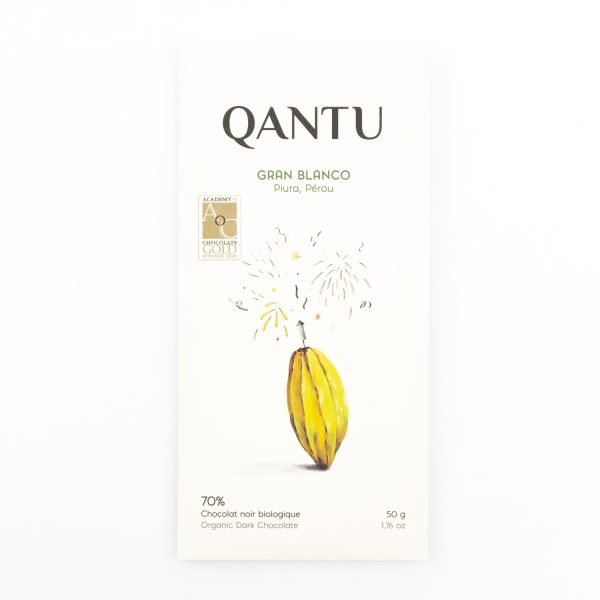 Qantu Gran Blanco Peru 70%, 50g