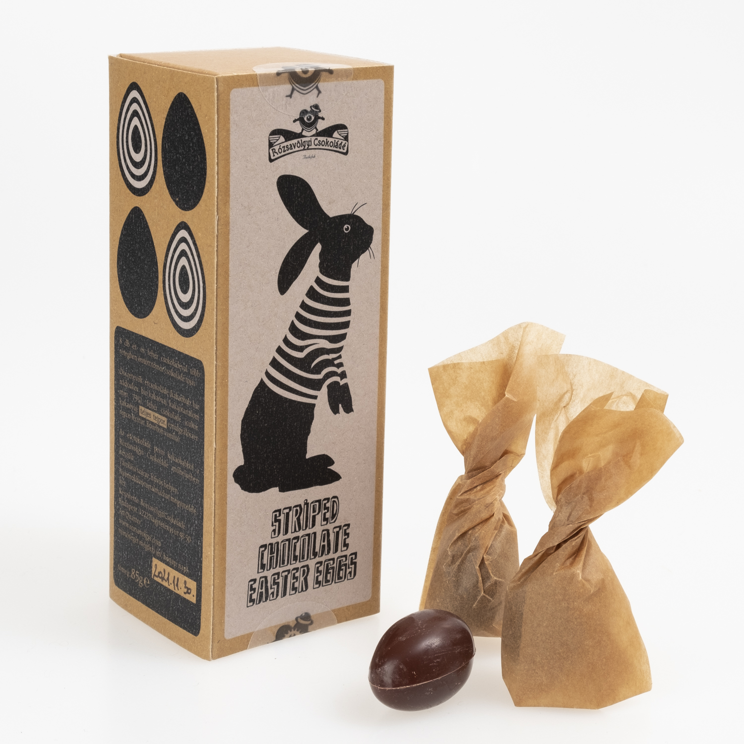 Rózsavölgyi striped Easter eggs, 85g