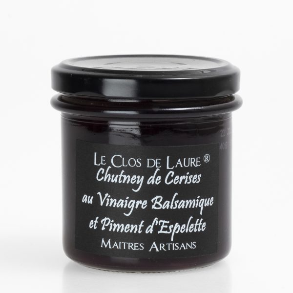 Chutney Cherry "Cerises au Vinagre Balsamique" 150g
