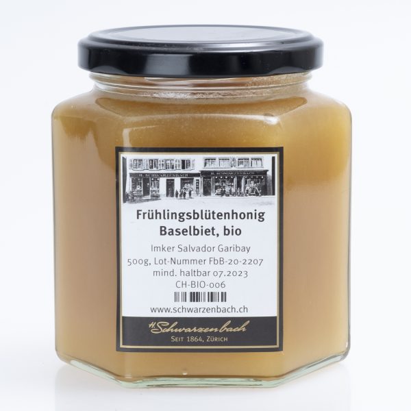 Blossom honey from the Basel area bio 500g