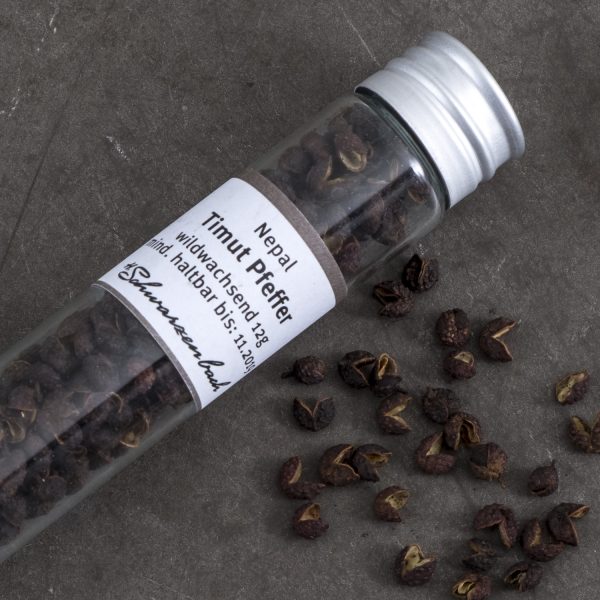 Timut Pfeffer wild im Glas 12g bio