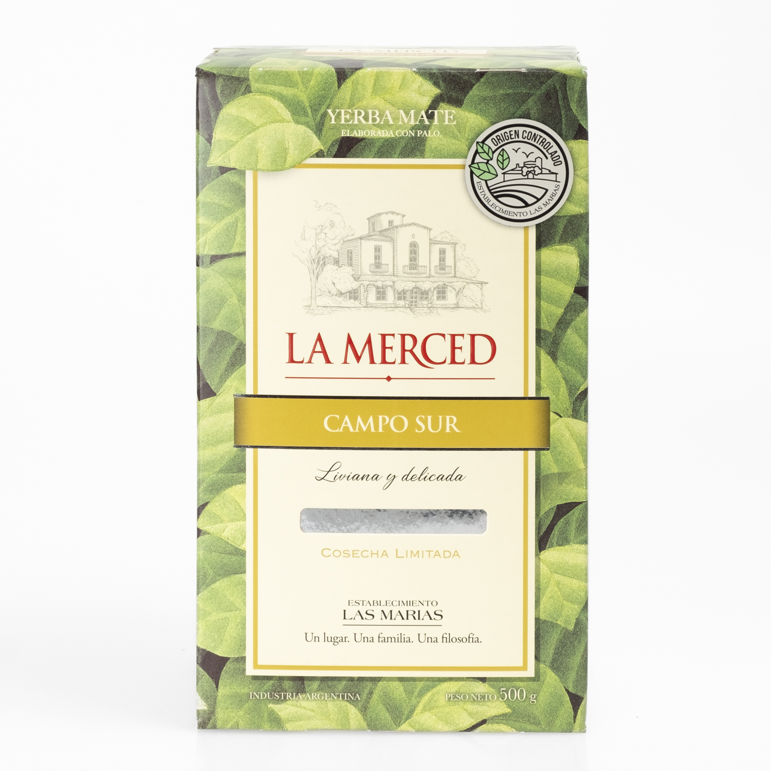 Yerba Mate La Merced Campo Sur Argentina 500g
