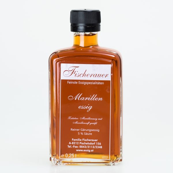 Fischerauer Marillenessig, apricot vinegar 2,5dl