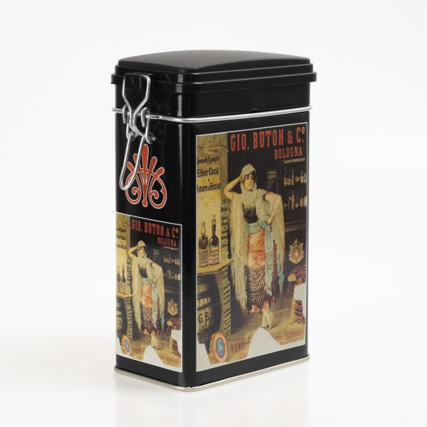 Coffee tin "Lady standing" 250g
