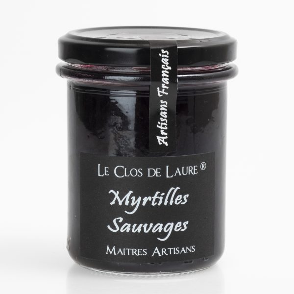 Blueberry jam "Myrtilles Sauvages" 220g