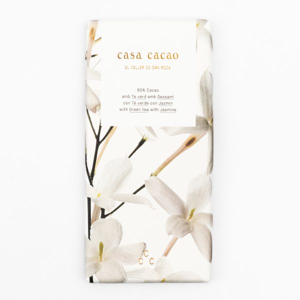 Casa Cacao Green Jasmine Tea 80%, 80g