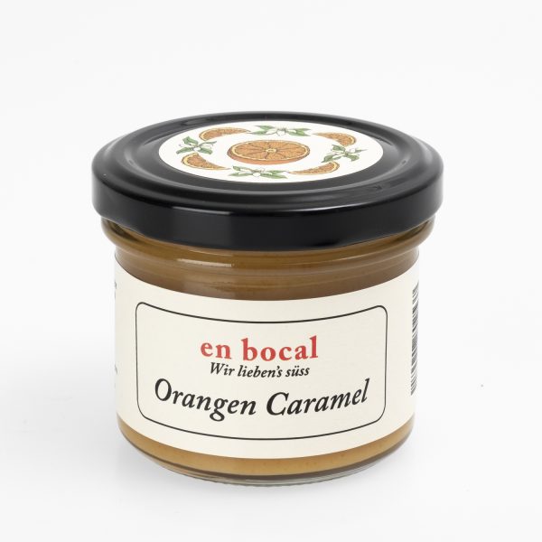 Caramel spread with orange 120g
