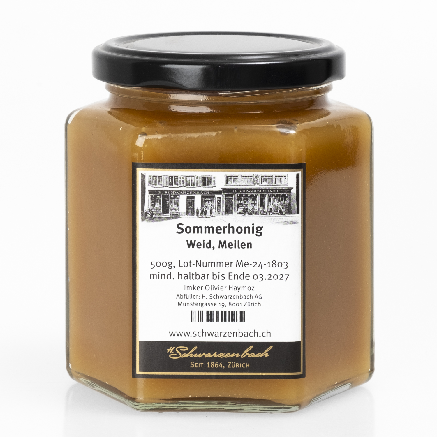 Summer honey (Sommerhonig) Weid, Meilen 500g
