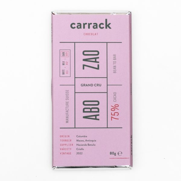 Carrack Colombia Abozao 75%, 80g
