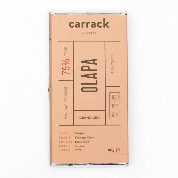 Carrack Tanzania Olapa 75%, 80g