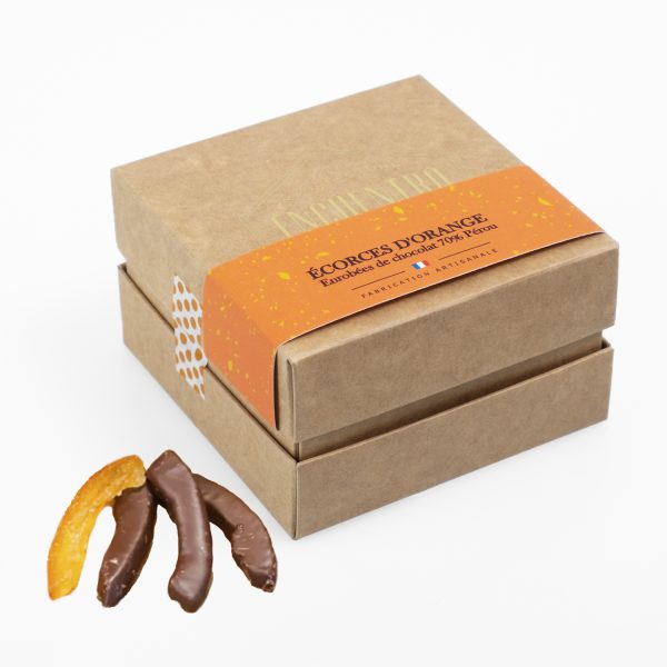 Encuentro orange peel with chocolate bio, 150g