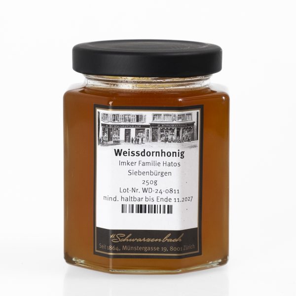 Hawthorn honey (Weissdornhonig) Siebenbürgen bio 250g