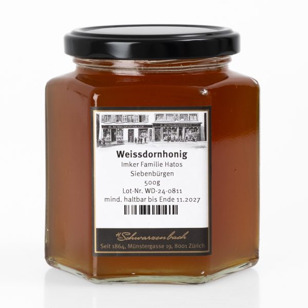 Hawthorn honey (Weissdornhonig) Siebenbürgen bio 500g