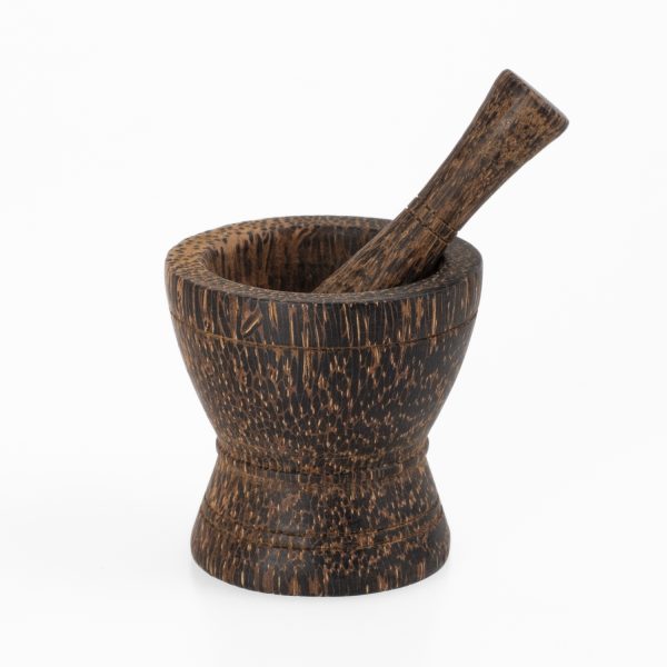 Mörser aus Holz, Kambodscha