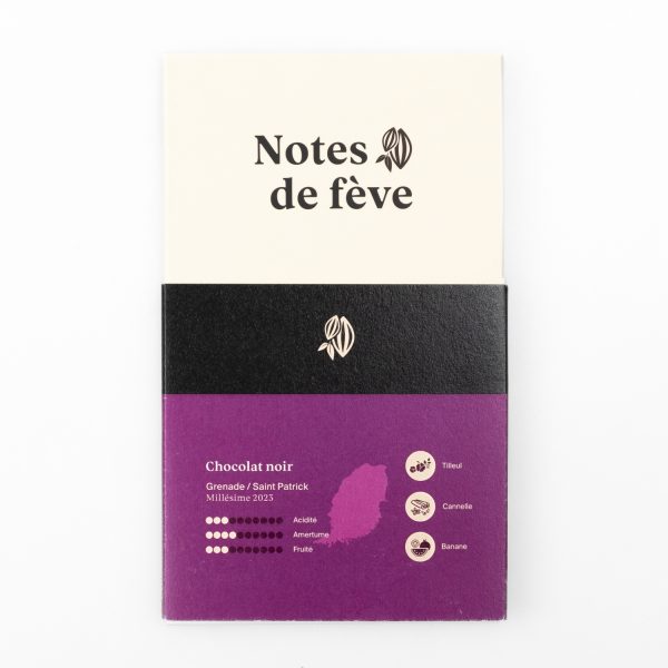 Notes de Fève Grenada 76%, 70g