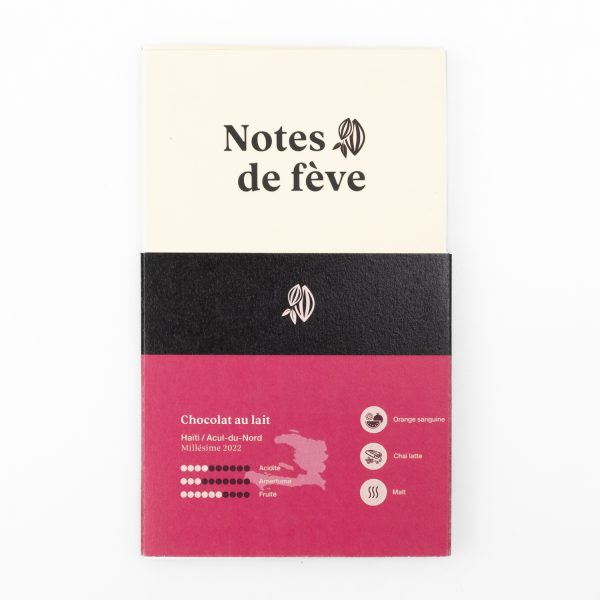 Notes de Fève Haiti Milk 54%, 70g