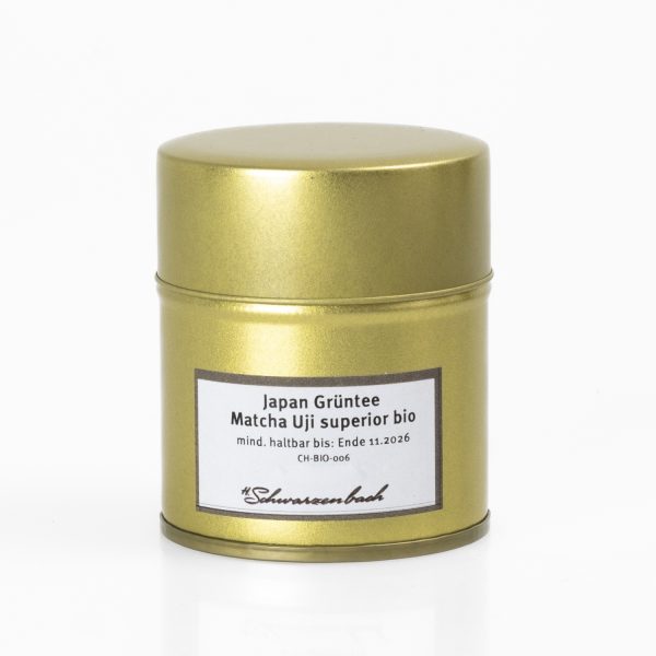 Japan green tea, Matcha Uji superior bio 30g-tin