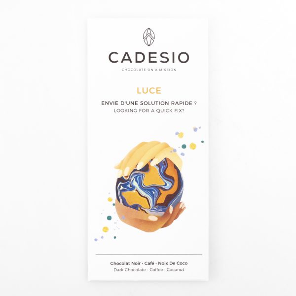 Cadesio Luce coffee/coconut 56.5%, 85g