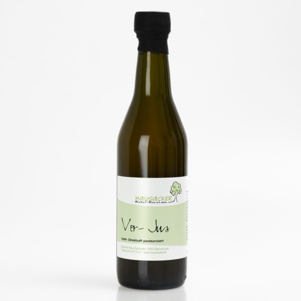 Mausacker Ver Jus from apples organic 3,5dl