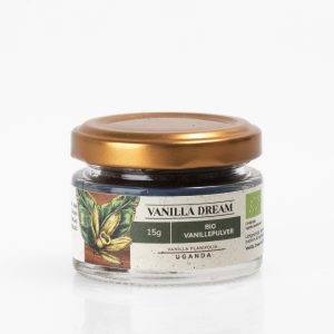 Vanillepulver rein Uganda bio 15g