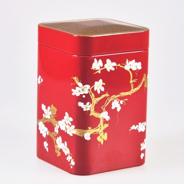Tea tin "Cherry blossoms" ruby 100g