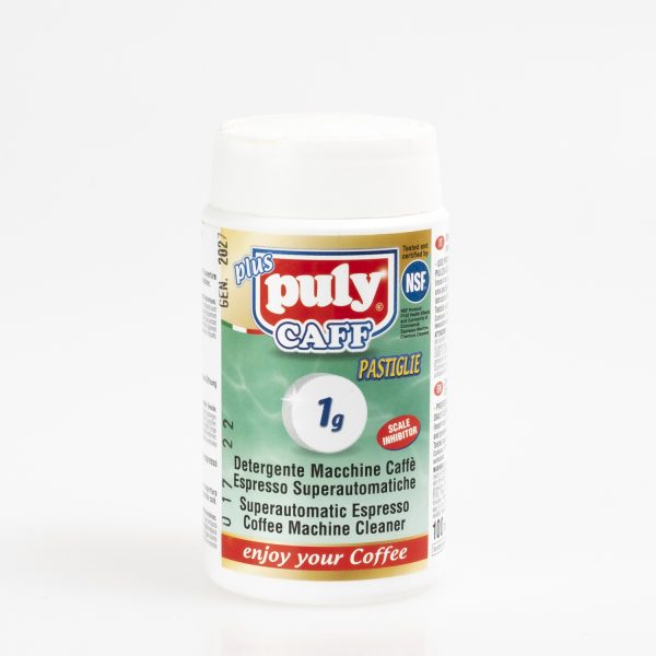 Cleaning tablets for coffee machines