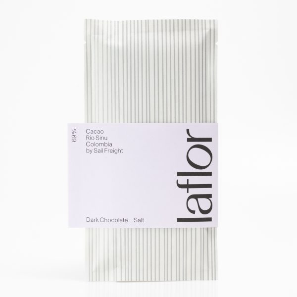 Laflor Colombia 69% Rio Sinu with Alpine Salt, 70g