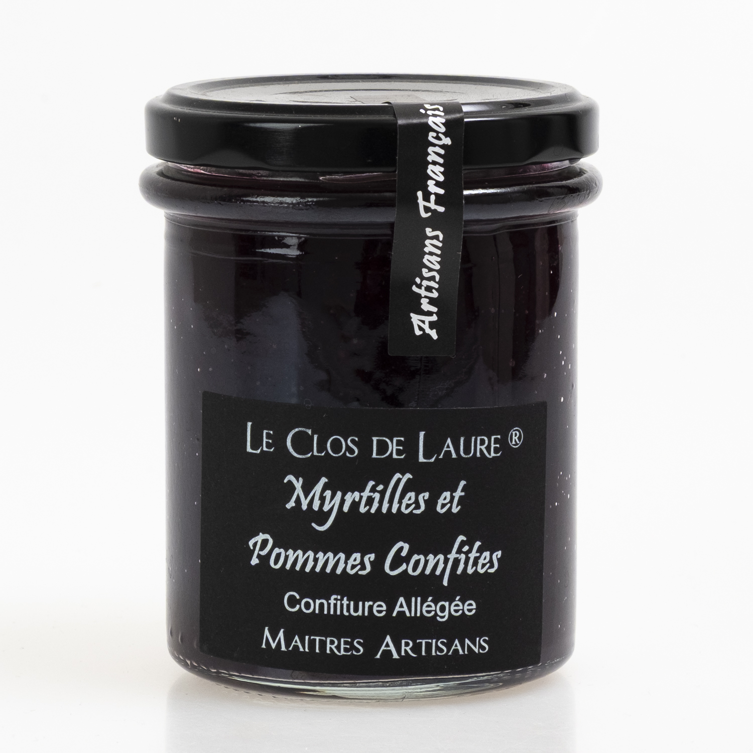Jam "Myrtilles et Pommes Confites" 220g