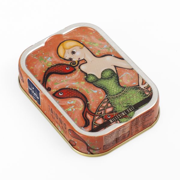 "Sardines Millesime 2017, La Perle des Dieux 115g