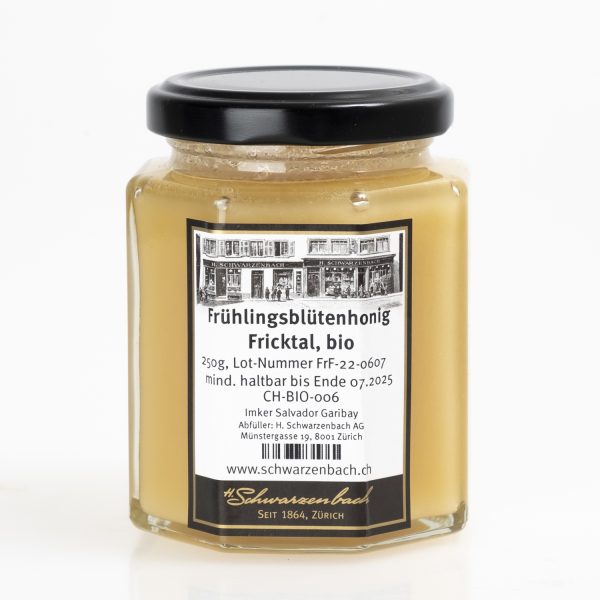 Fricktaler spring blossom honey (Frühlingsblütenhonig) organic 250g