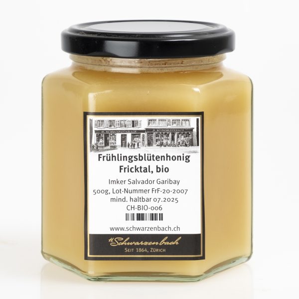 Fricktaler spring blossom honey (Frühlingsblütenhonig) organic 500g