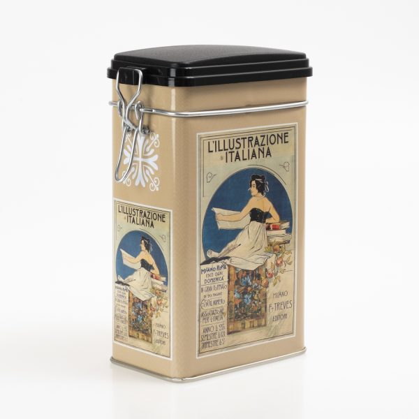 Coffee tin "Lady sitting" 250g