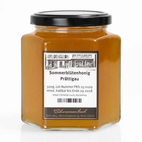 Sommerblütenhonig Prättigau, Summer blossom honey 500g