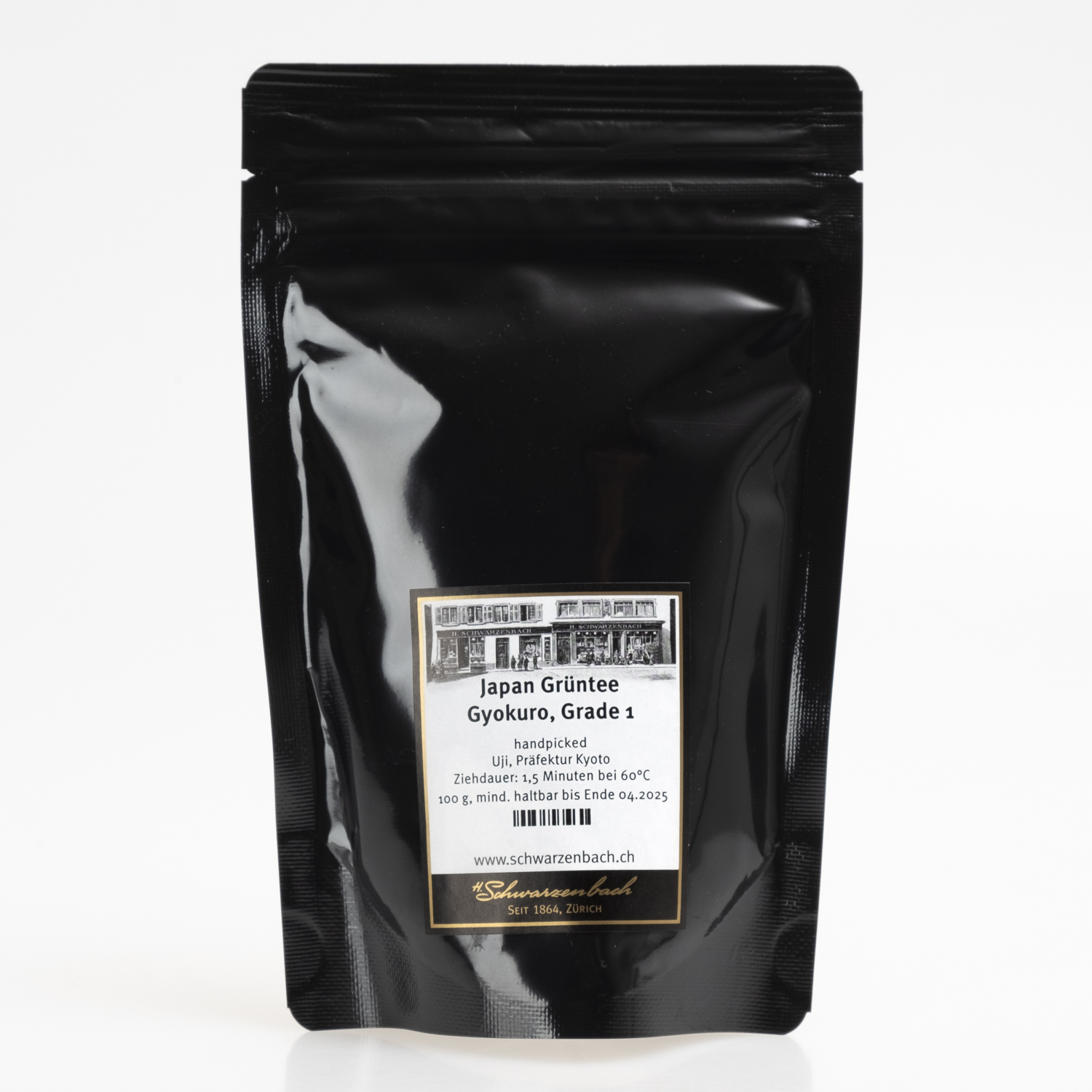 Japan green tea, Gyokuro Grade 1, 100g pouch - Image 2