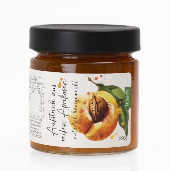 Aufstrich aus reifen Aprikosen 220g